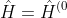 \hat{H}=\hat{H}^{(0)}+\lambda\hat{H}^{(1)}+\lambda^{2}\hat{H}^{(2)}+\cdots\; \; \; \; \; \; \; \; 264